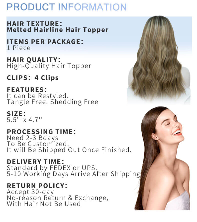 Youthful Volume Hair Topper