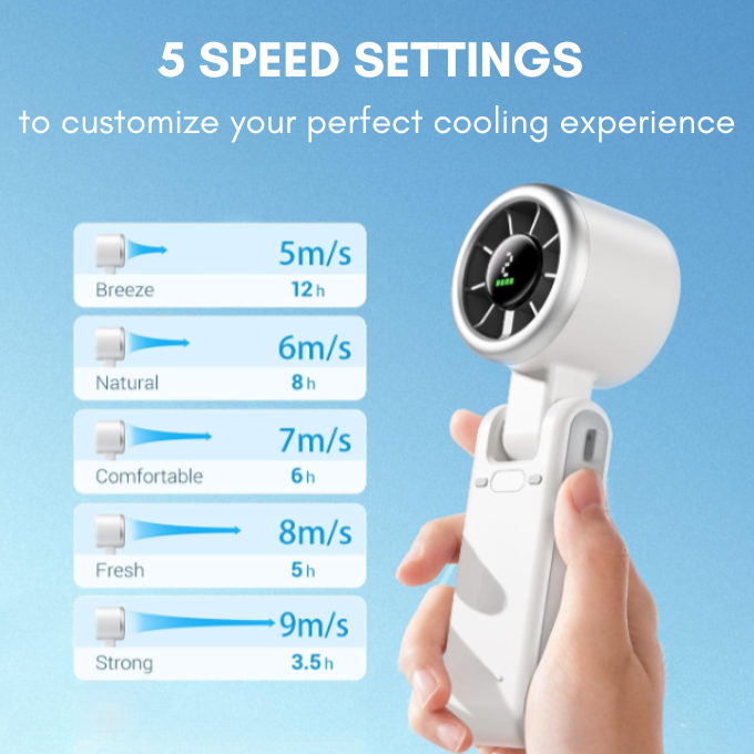 Pocket Chill Mini AC Fan