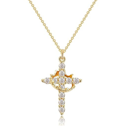 Everlasting Faith Cross Necklace