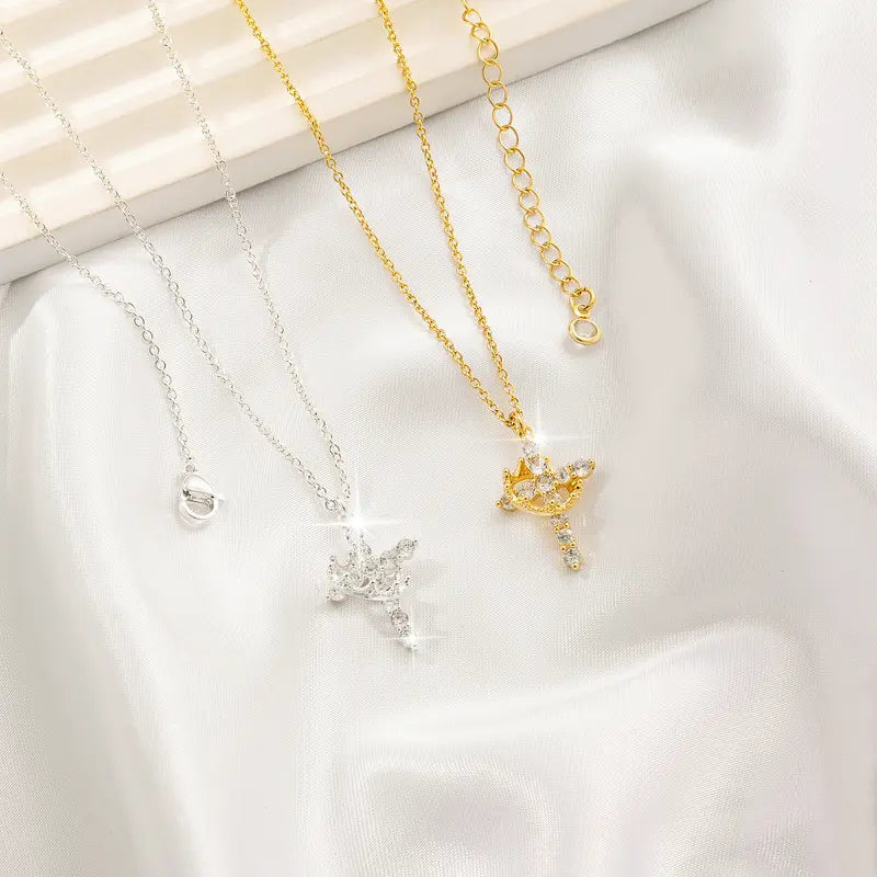 Everlasting Faith Cross Necklace