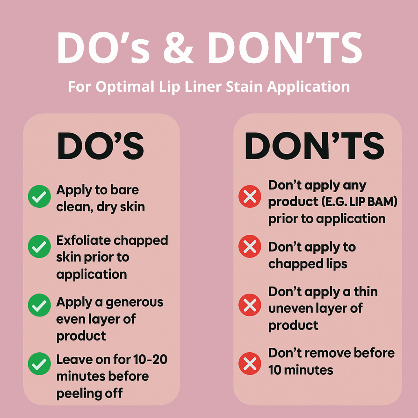LushLip Peel-Off Liner