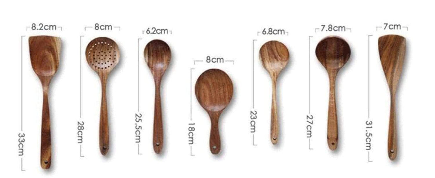 Teak Kitchen Companion Set