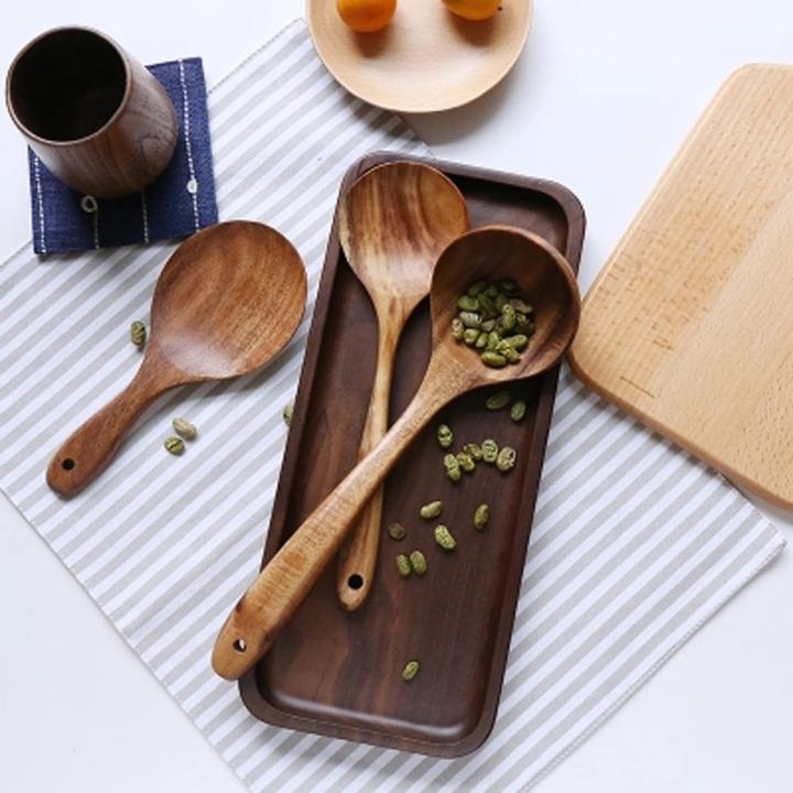 Teak Kitchen Companion Set