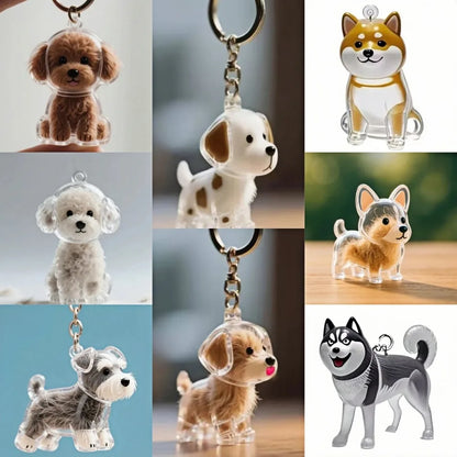 Pet Memory Keychain Charm