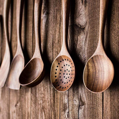 Teak Kitchen Companion Set
