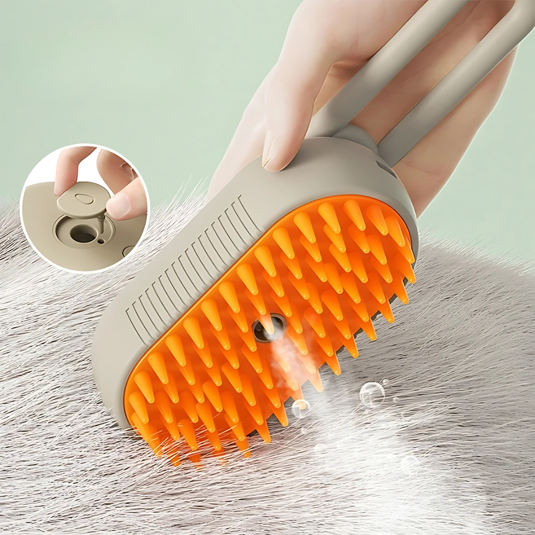 Cat Spa Steamer Brush